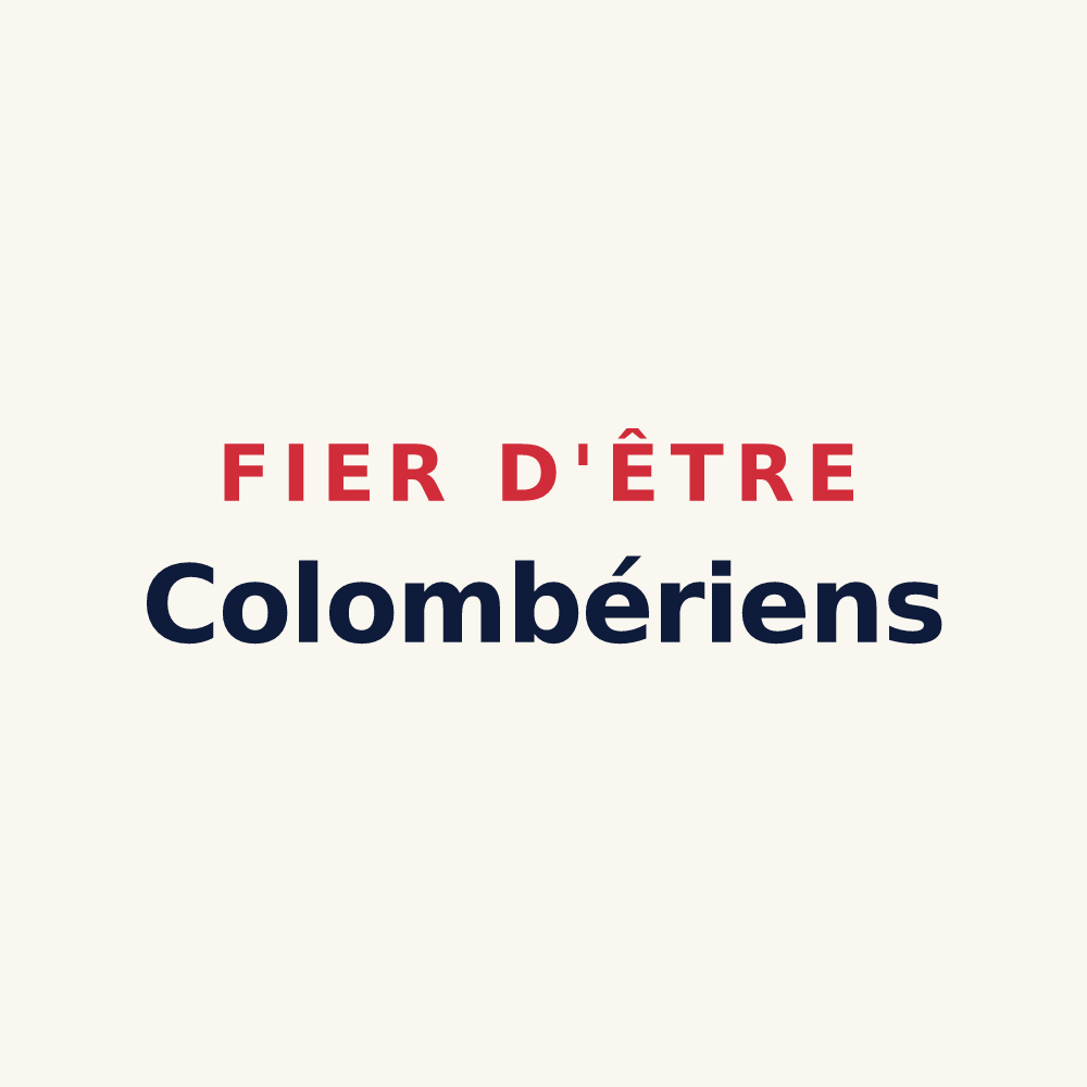 Tasse « Fier d'être Colombériens » — design pour Colombier