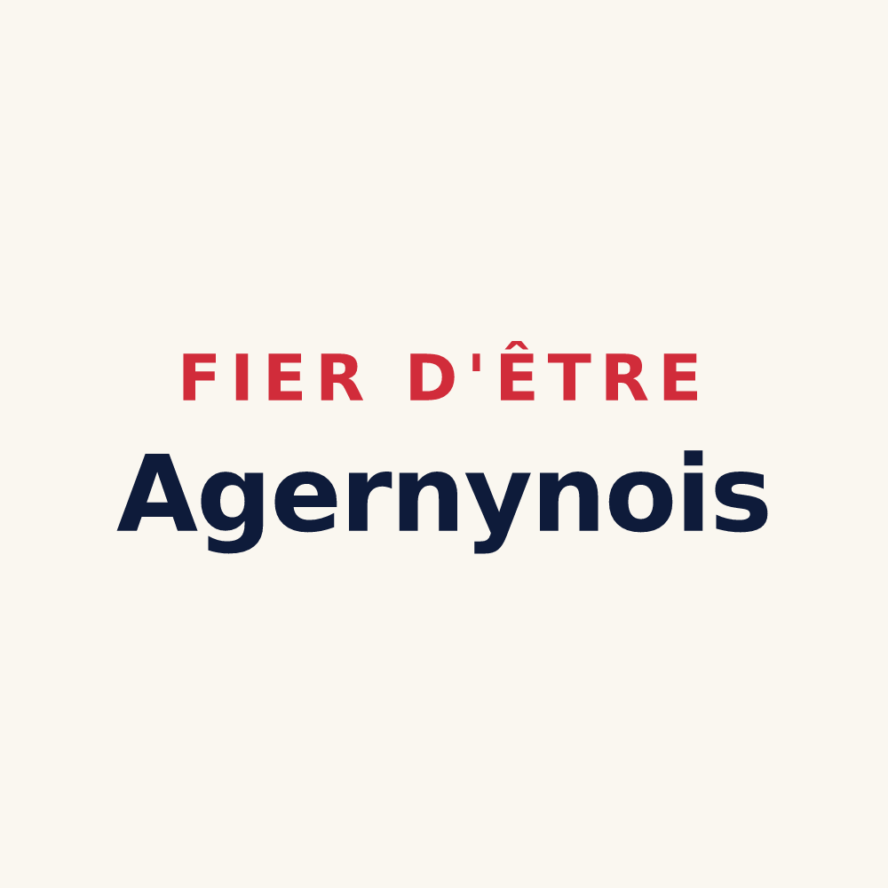 Tasse « Fier d'être Agernynois » — design pour Colomby-Anguerny