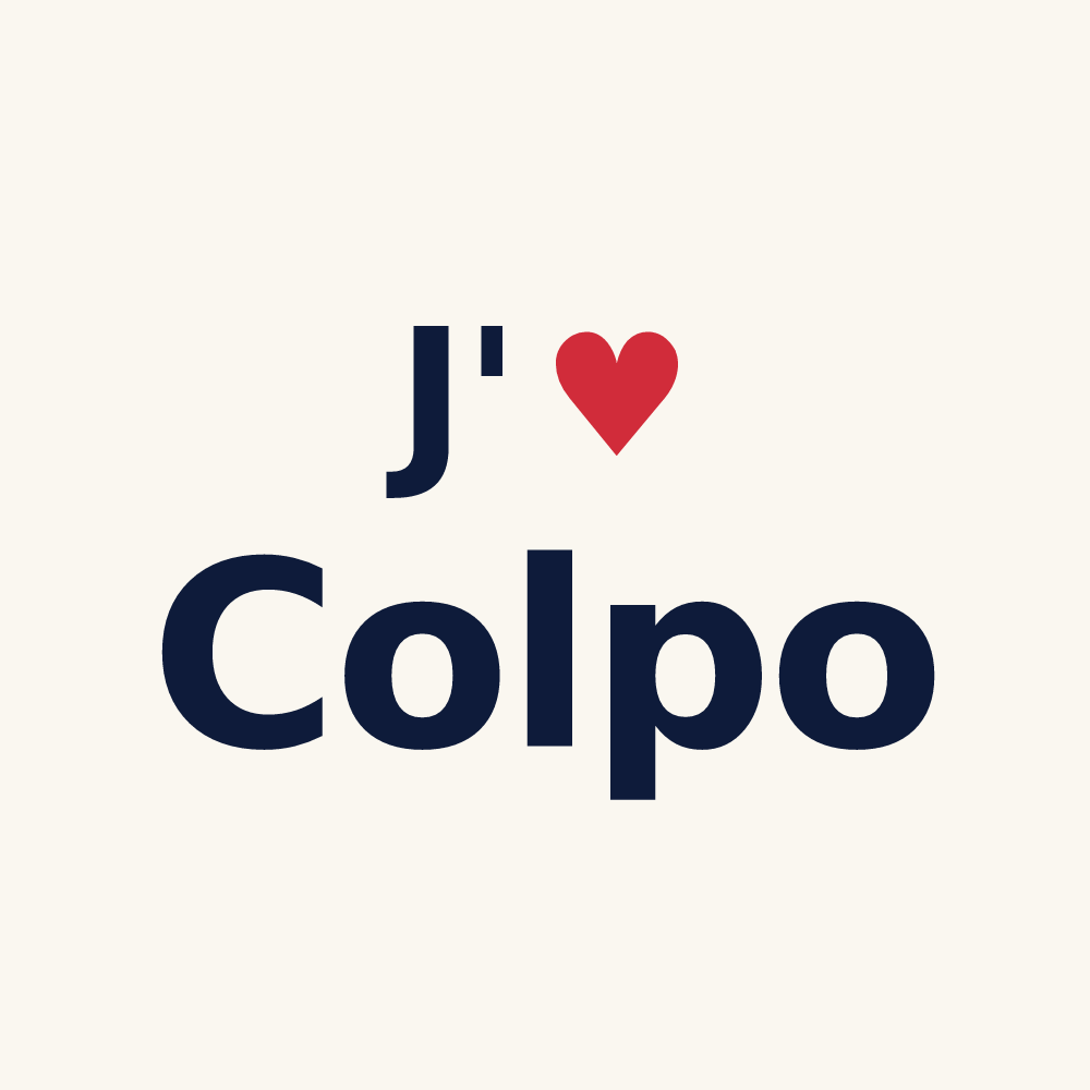 Tasse personnalisée Colpo — design J'aime Colpo