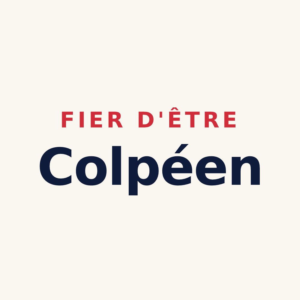 Tasse « Fier d'être Colpéen » — design pour Colpo