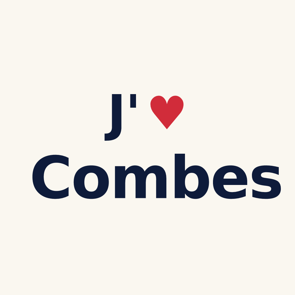 Tasse personnalisée Combes — design J'aime Combes