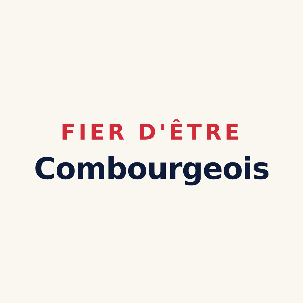 Tasse « Fier d'être Combourgeois » — design pour Combourg