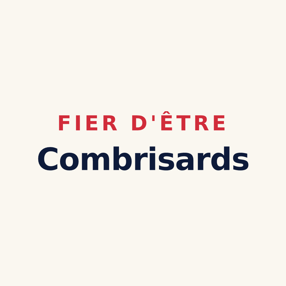 Tasse « Fier d'être Combrisards » — design pour Combre