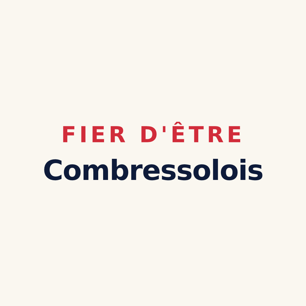 Tasse « Fier d'être Combressolois » — design pour Combressol