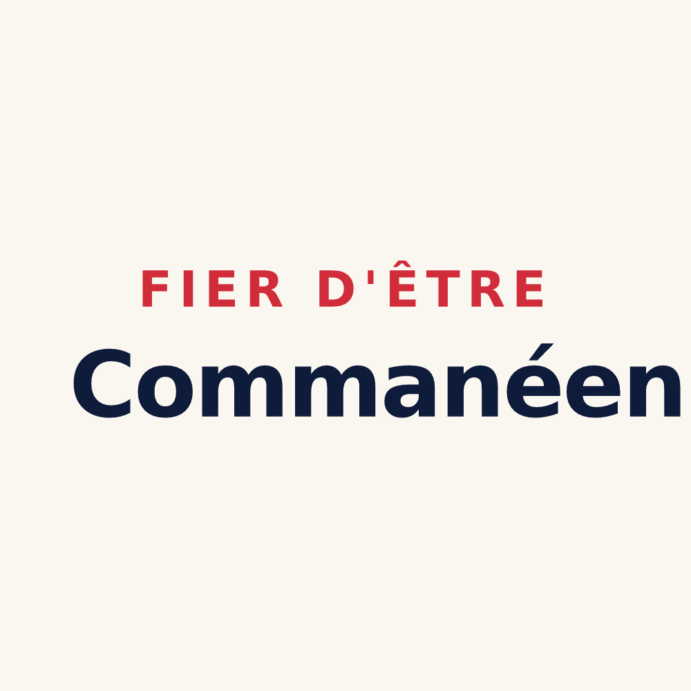 Tasse « Fier d'être Commanéen » — design pour Commana