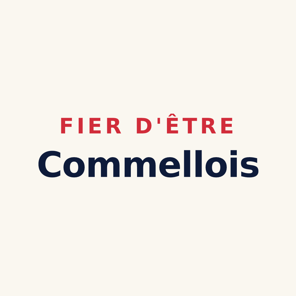 Tasse « Fier d'être Commellois » — design pour Commelle-Vernay