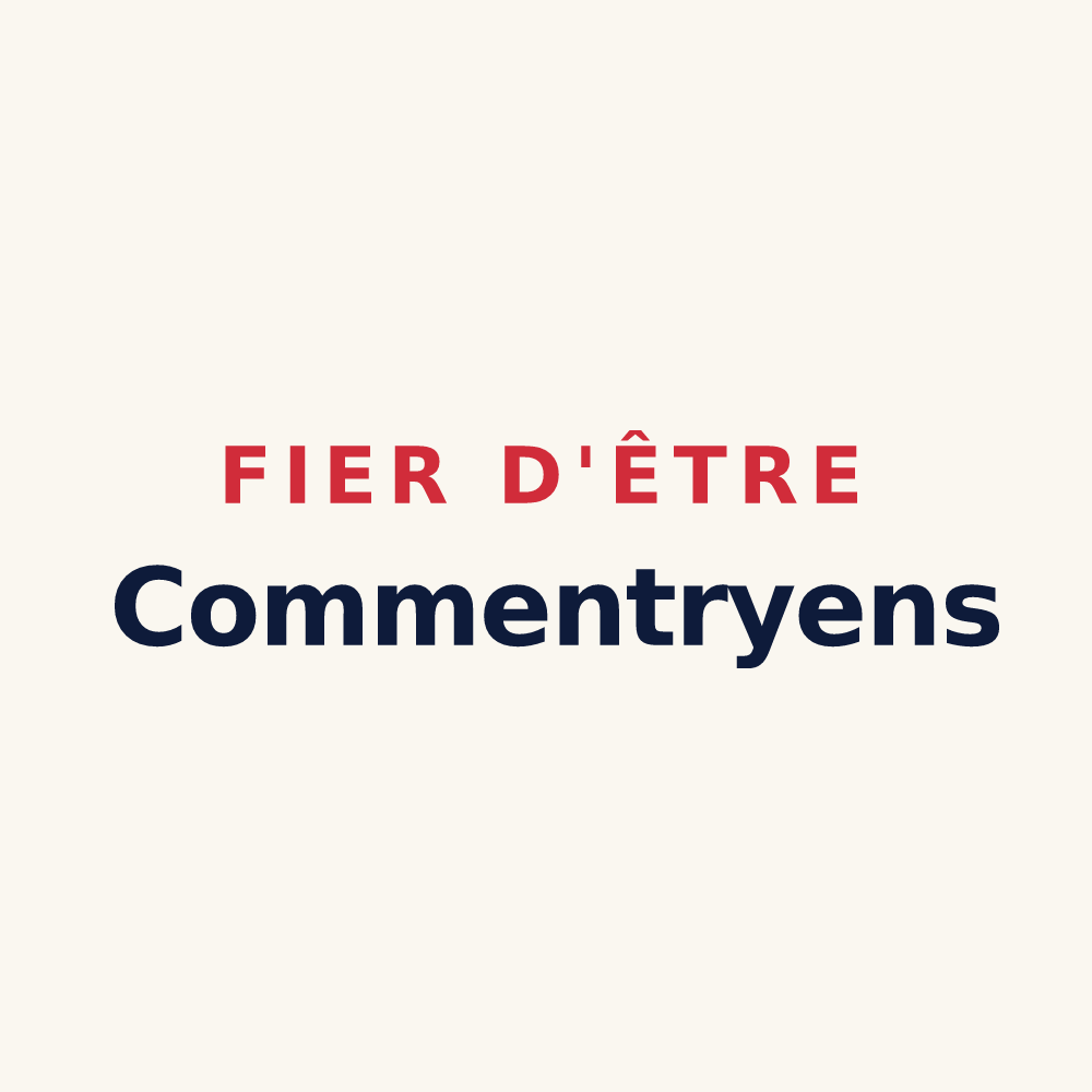 Tasse « Fier d'être Commentryens » — design pour Commentry