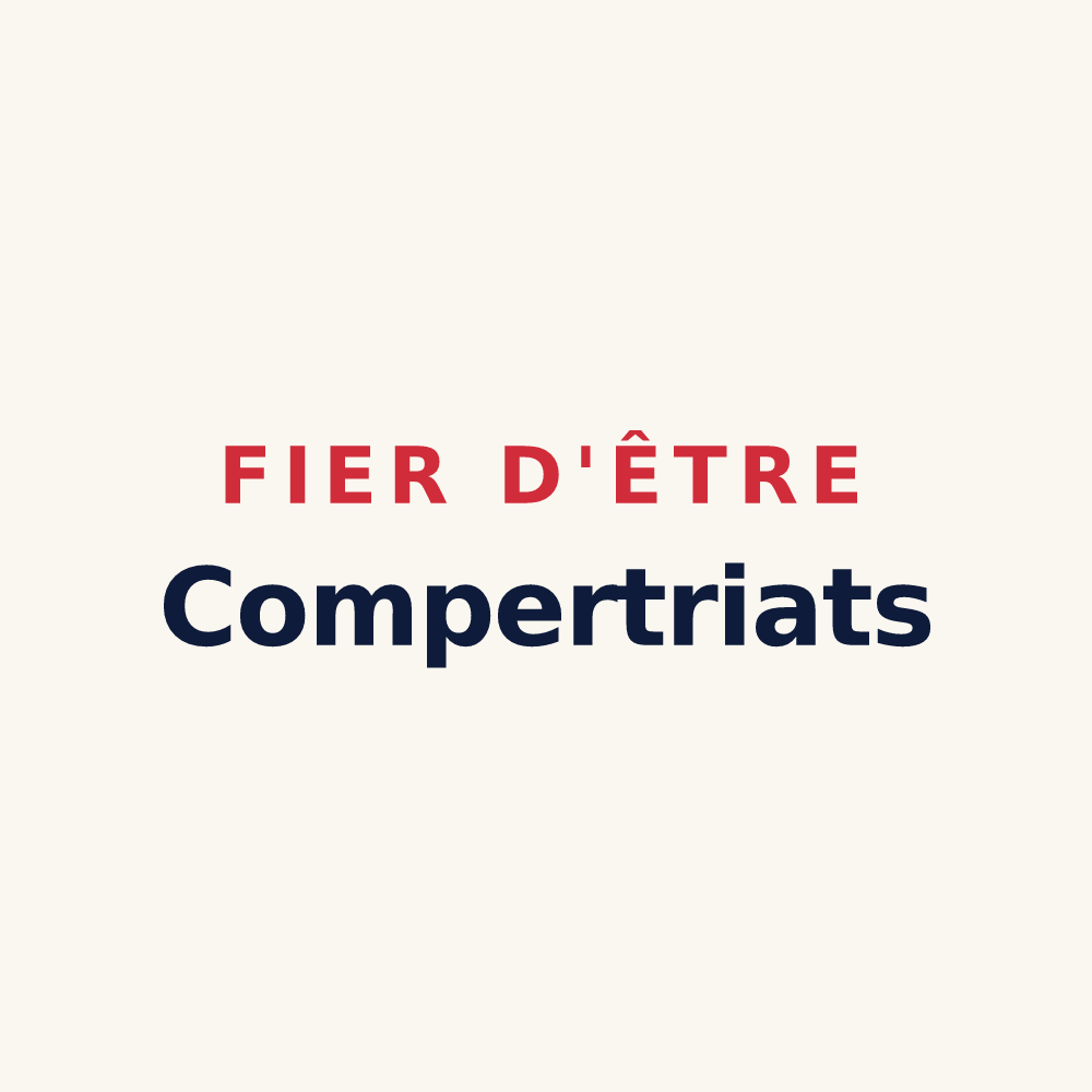 Tasse « Fier d'être Compertriats » — design pour Compertrix