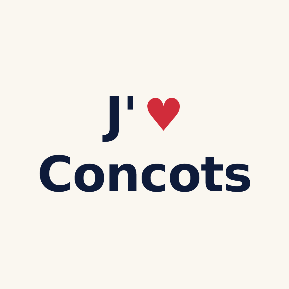 Tasse personnalisée Concots — design J'aime Concots