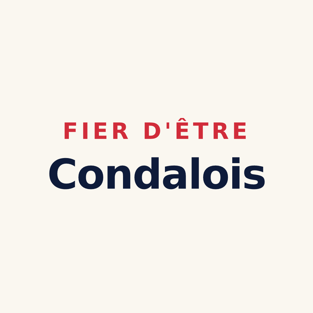 Tasse « Fier d'être Condalois » — design pour Condal