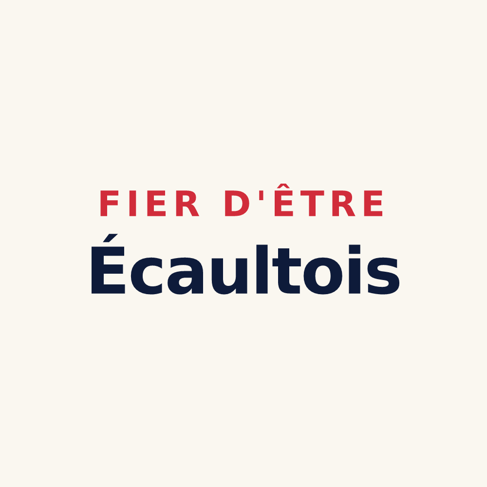 Tasse « Fier d'être Écaultois » — design pour Condette