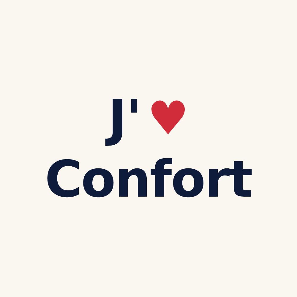 Tasse personnalisée Confort — design J'aime Confort