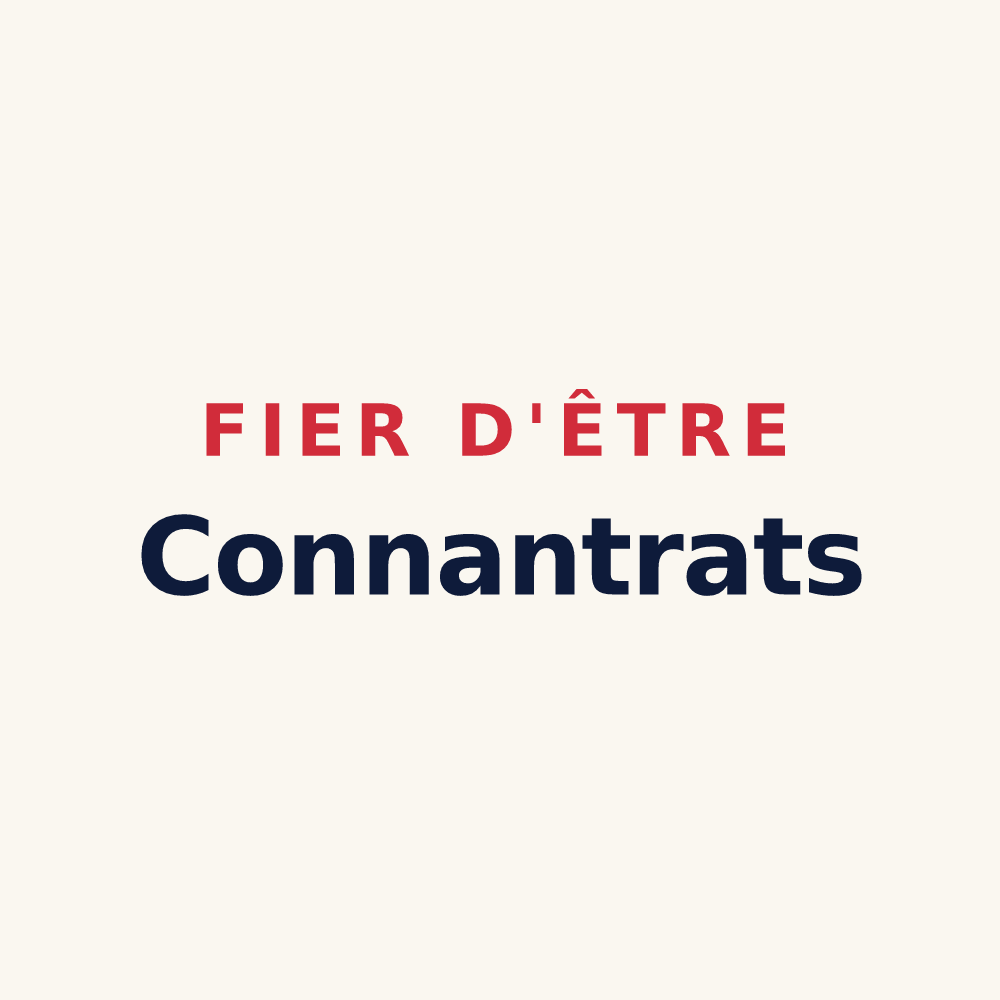 Tasse « Fier d'être Connantrats » — design pour Connantre