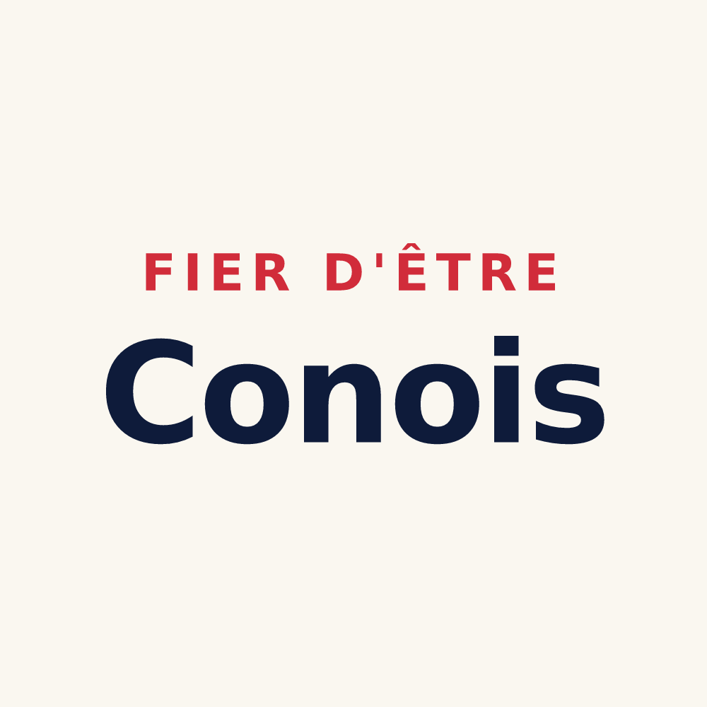 Tasse « Fier d'être Conois » — design pour Conne-de-Labarde