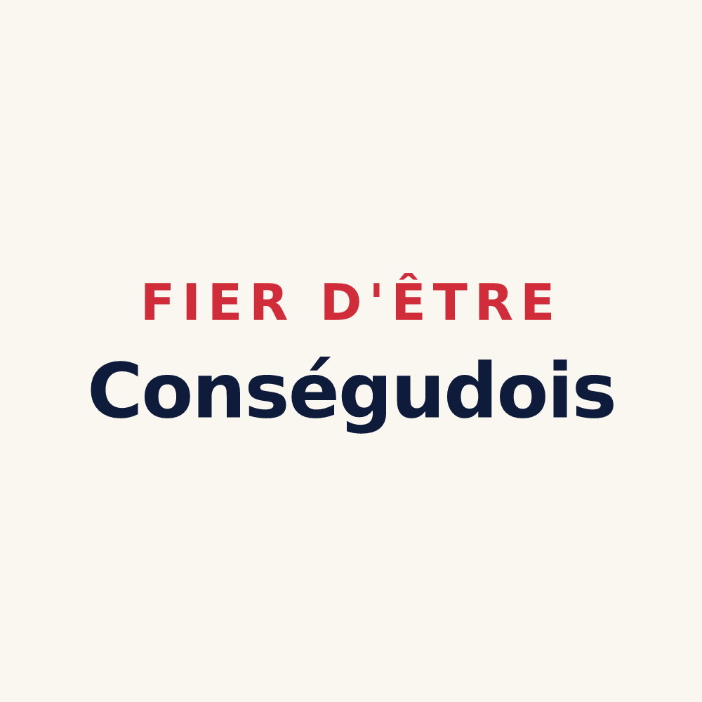 Tasse « Fier d'être Conségudois » — design pour Conségudes