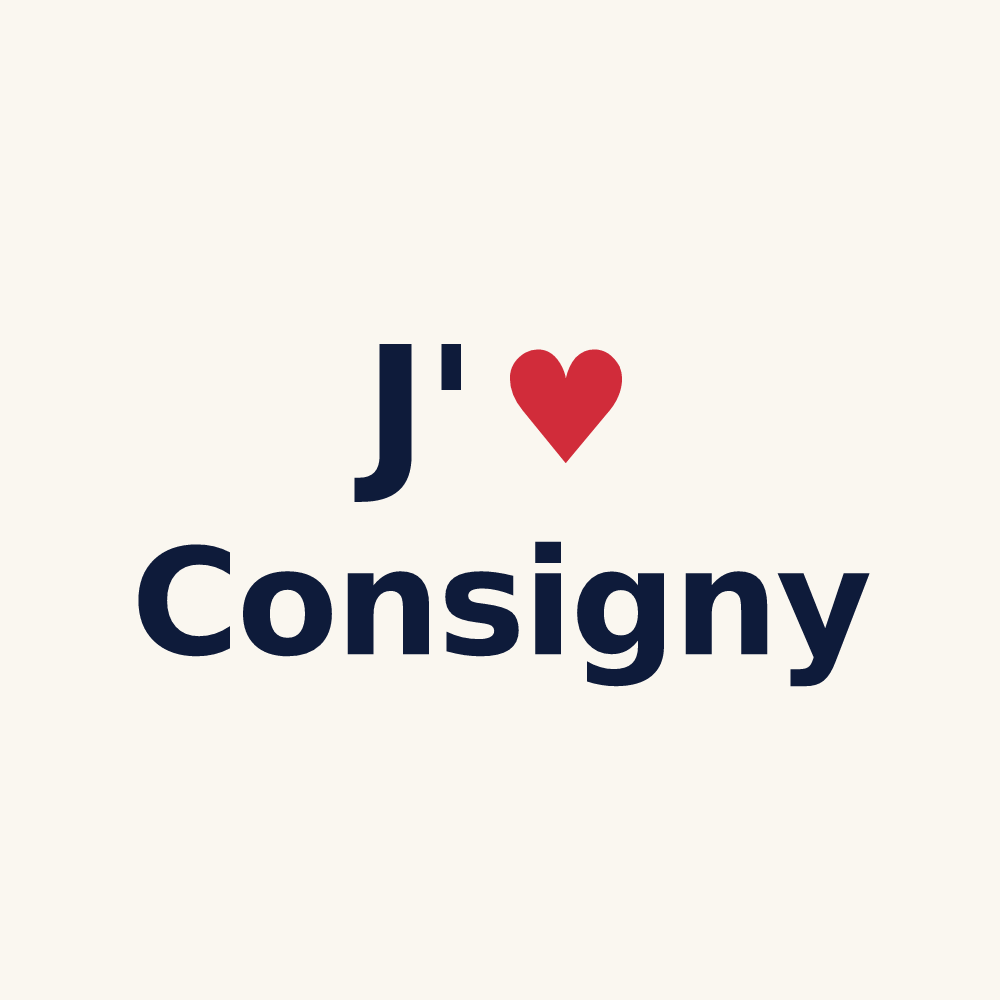 Tasse personnalisée Consigny — design J'aime Consigny
