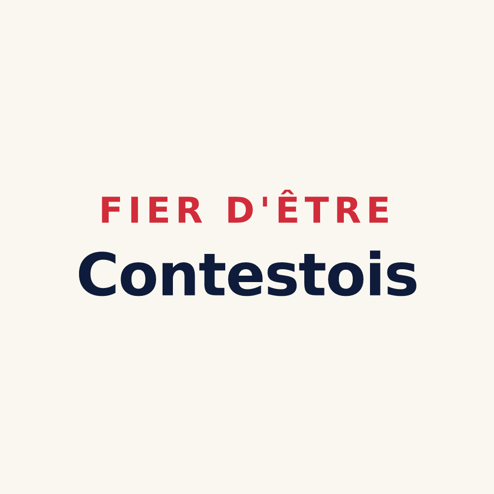 Tasse « Fier d'être Contestois » — design pour Contest