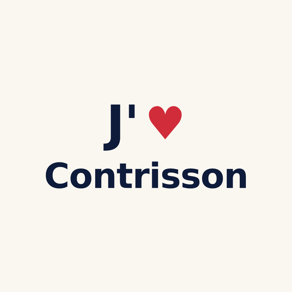 Tasse personnalisée Contrisson — design J'aime Contrisson