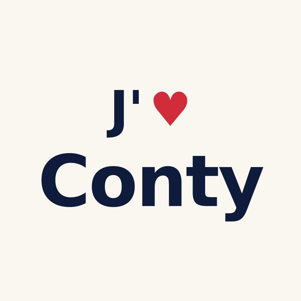 Tasse personnalisée Conty — design J'aime Conty