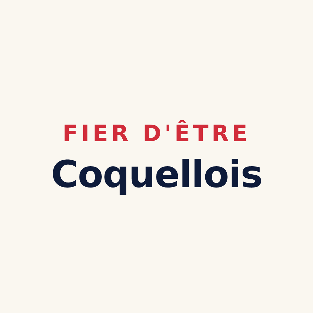 Tasse « Fier d'être Coquellois » — design pour Coquelles