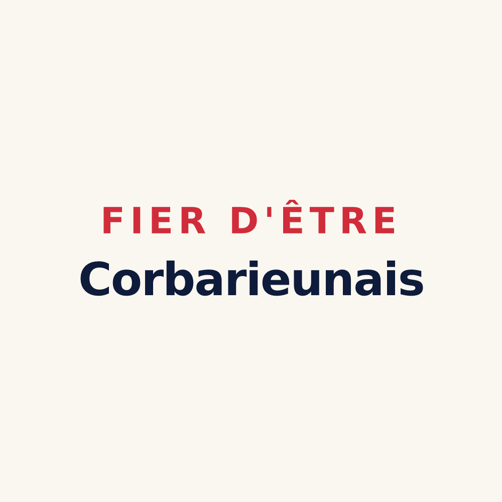 Tasse « Fier d'être Corbarieunais » — design pour Corbarieu