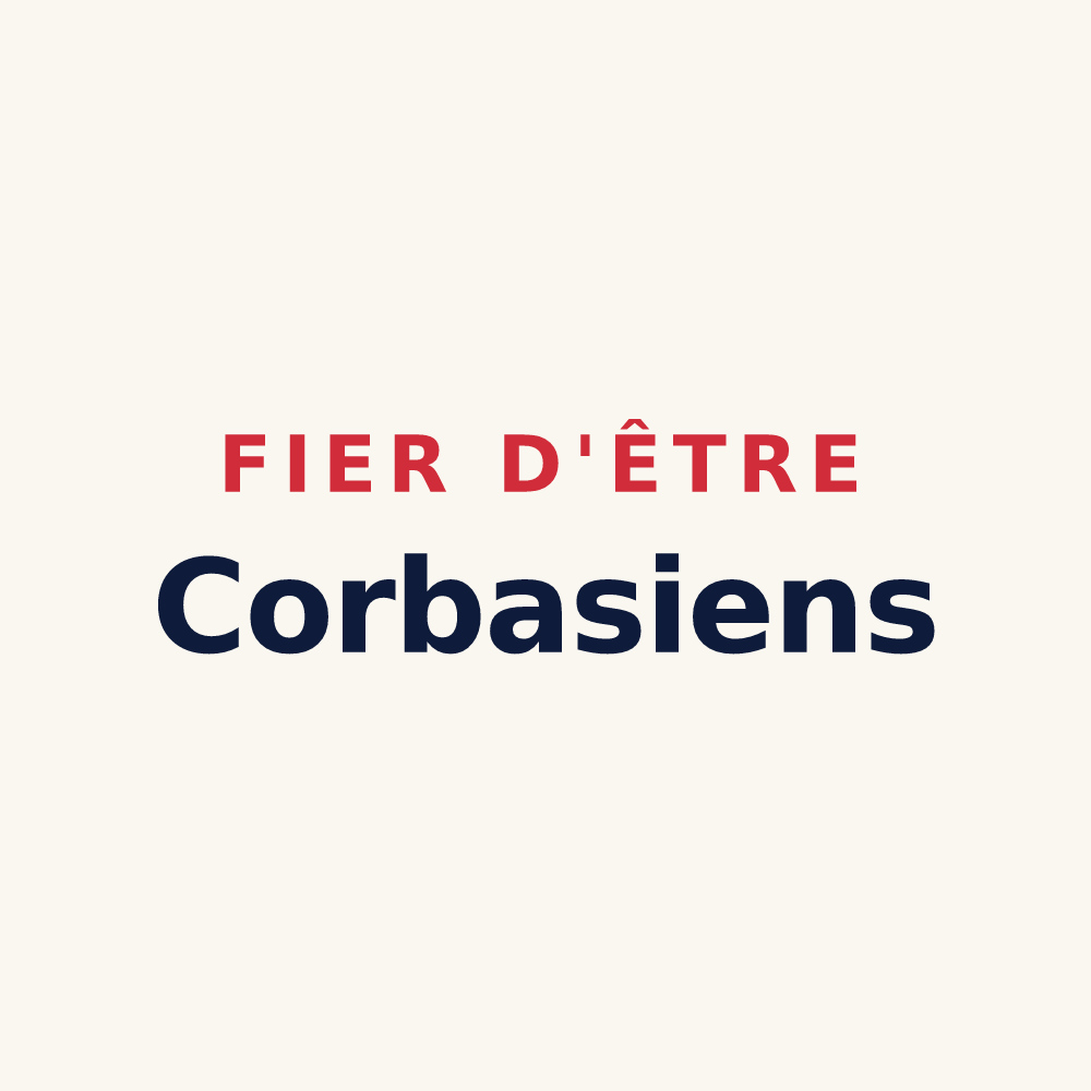 Tasse « Fier d'être Corbasiens » — design pour Corbas