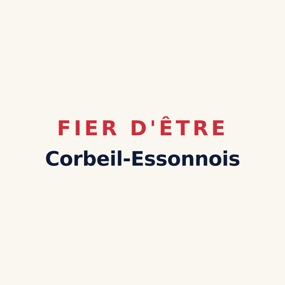 Tasse « Fier d'être Corbeil-Essonnois » — design pour Corbeil-Essonnes