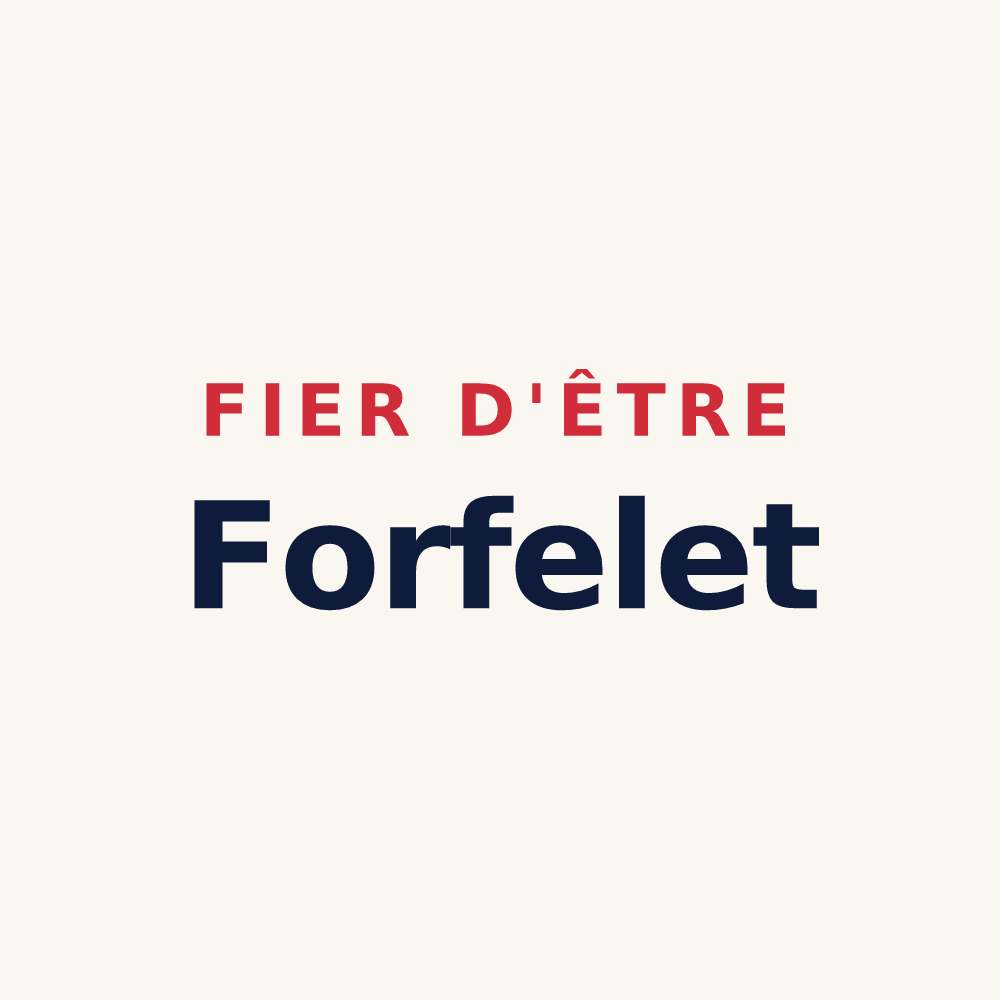 Tasse « Fier d'être Forfelet » — design pour Corcieux