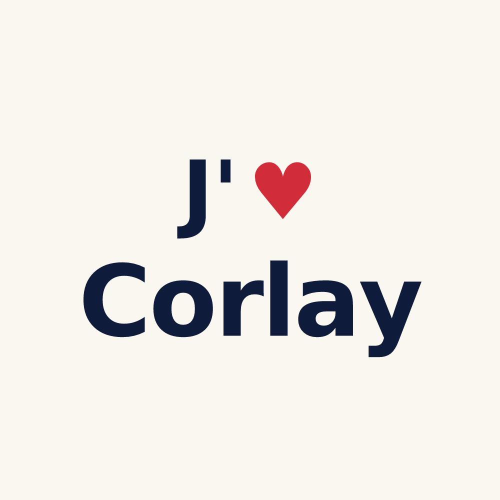 Tasse personnalisée Corlay — design J'aime Corlay