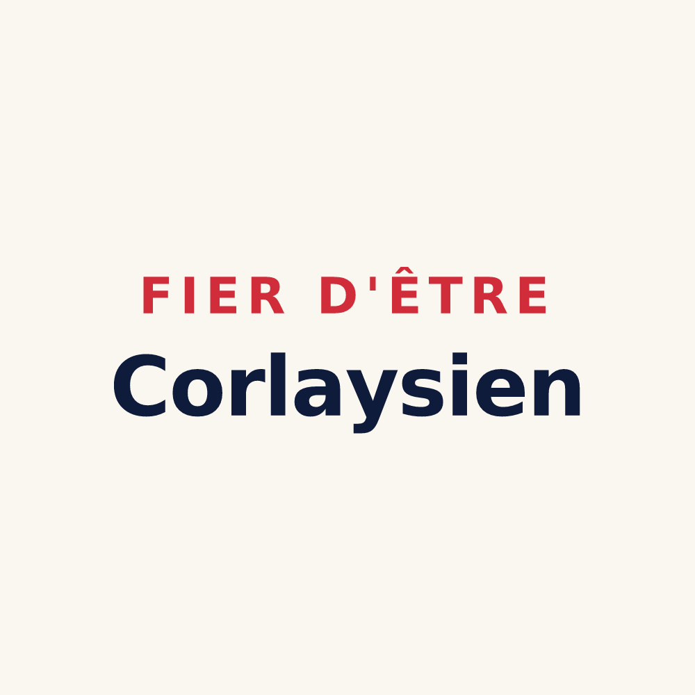 Tasse « Fier d'être Corlaysien » — design pour Corlay
