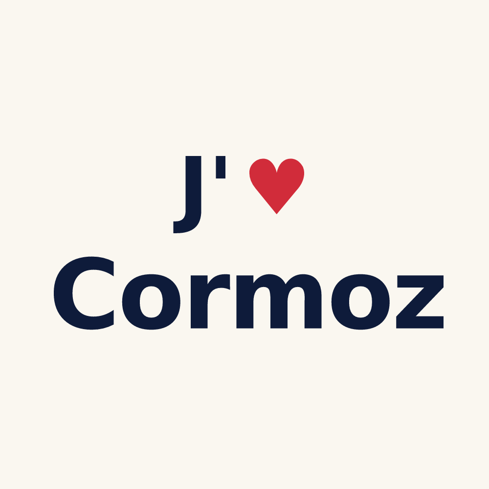 Tasse personnalisée Cormoz — design J'aime Cormoz