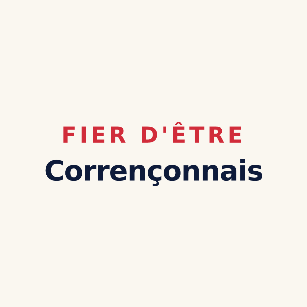 Tasse « Fier d'être Corrençonnais » — design pour Corrençon-en-Vercors