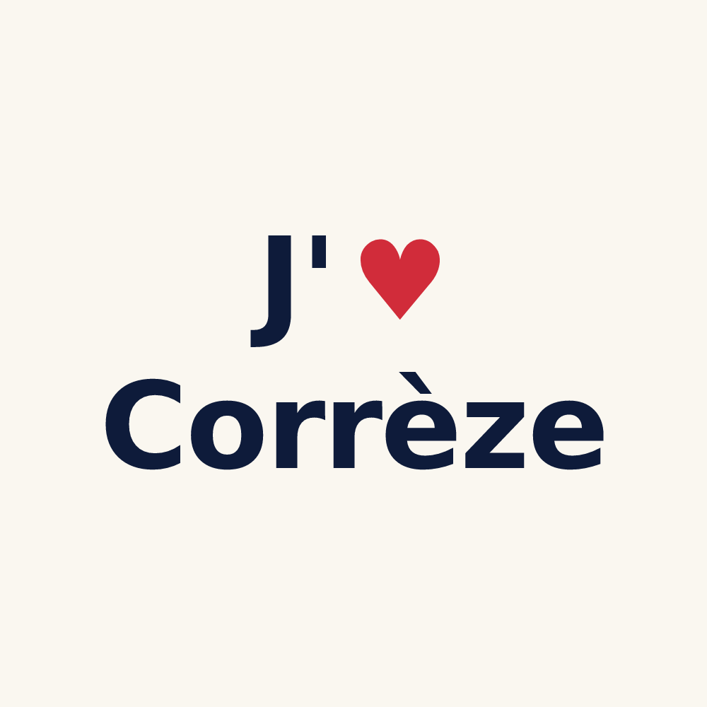 Tasse personnalisée Corrèze — design J'aime Corrèze
