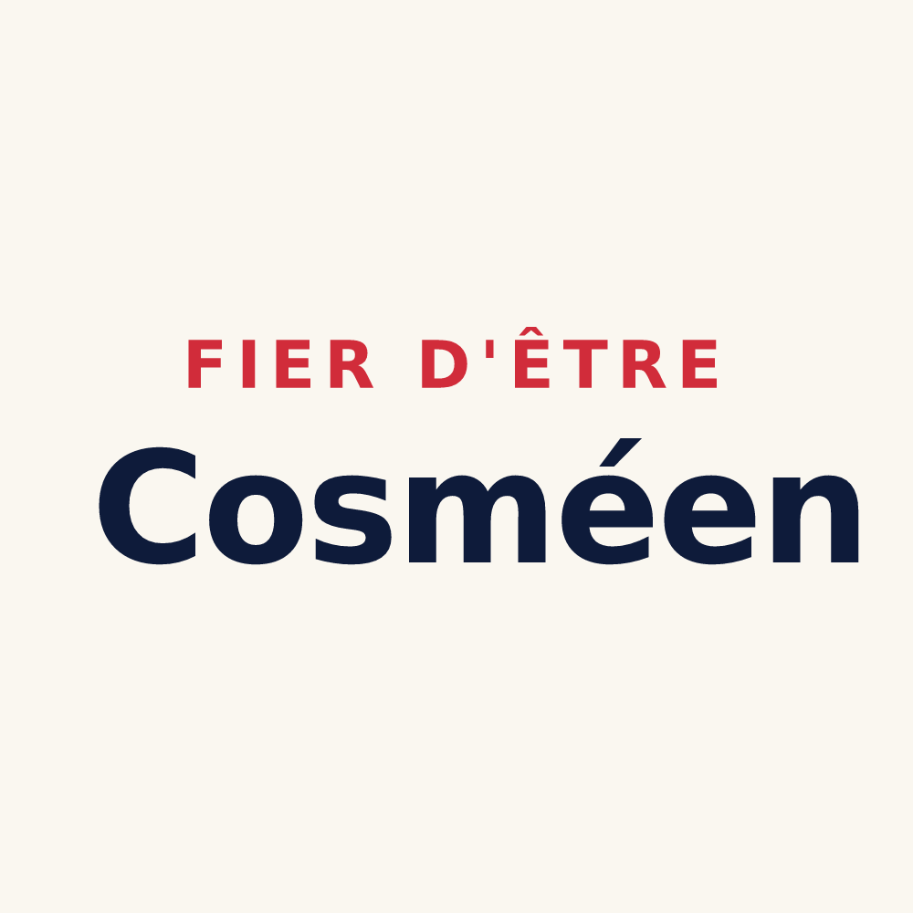 Tasse « Fier d'être Cosméen » — design pour Cosmes