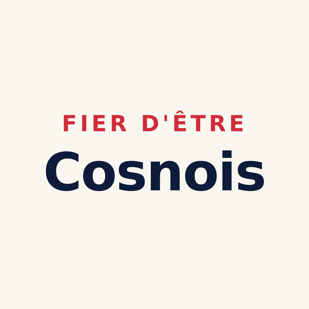 Tasse « Fier d'être Cosnois » — design pour Cosne-Cours-sur-Loire