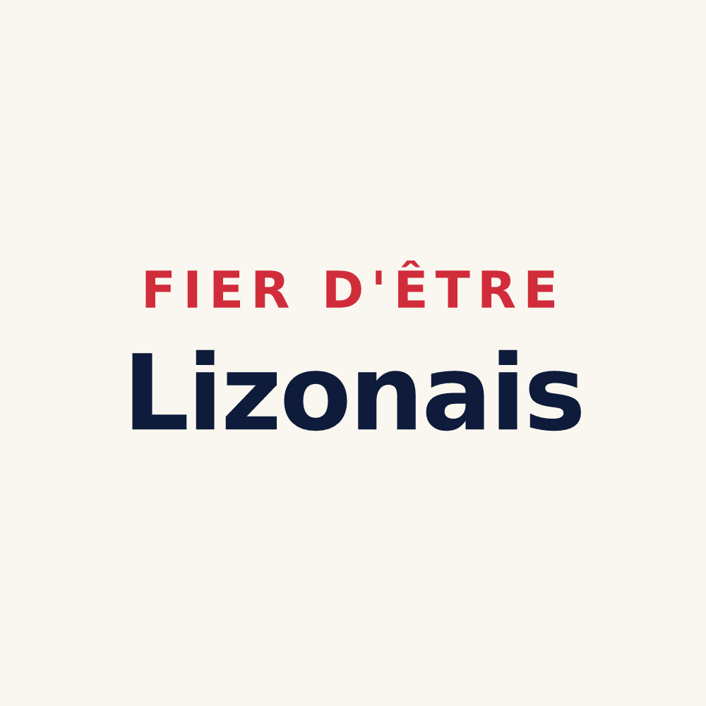 Tasse « Fier d'être Lizonais » — design pour Coteaux du Lizon