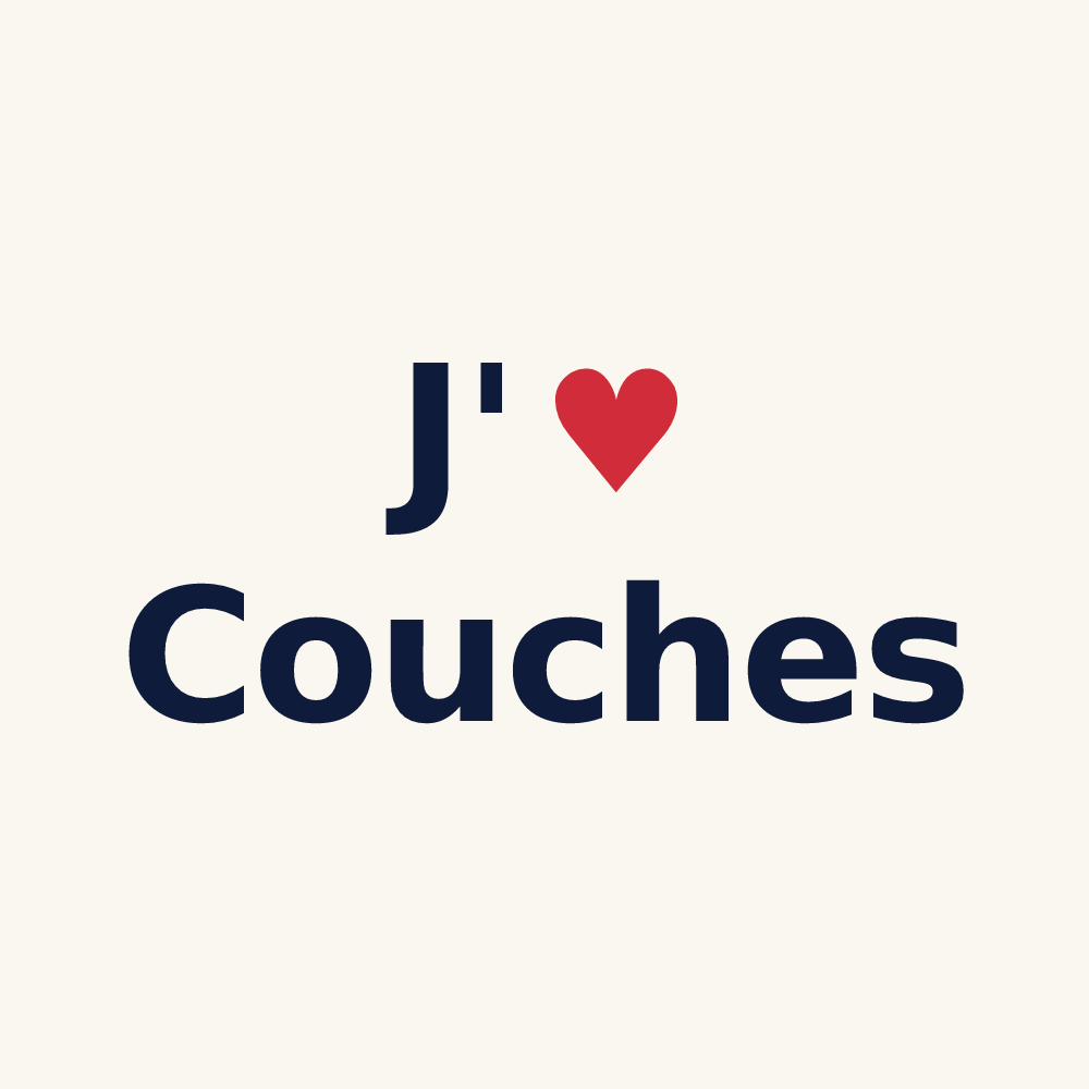 Tasse personnalisée Couches — design J'aime Couches