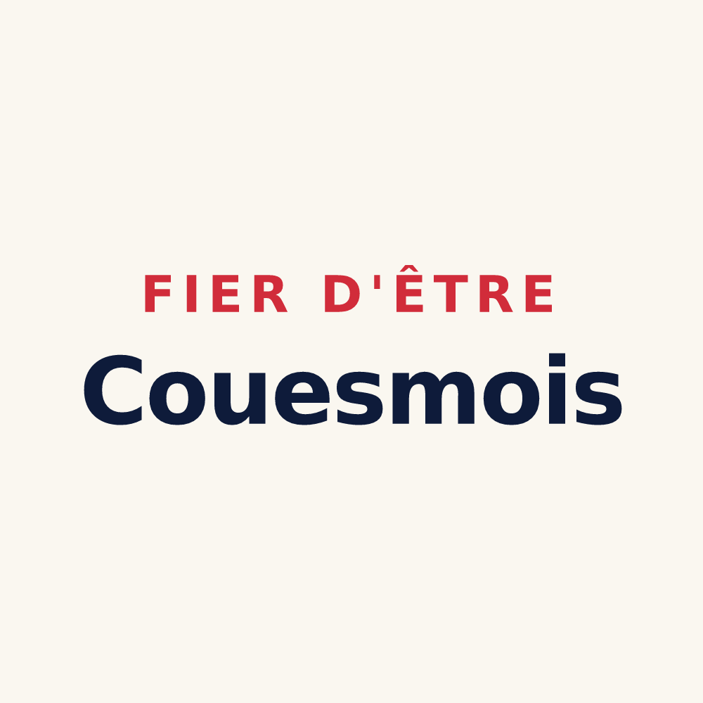 Tasse « Fier d'être Couesmois » — design pour Couesmes