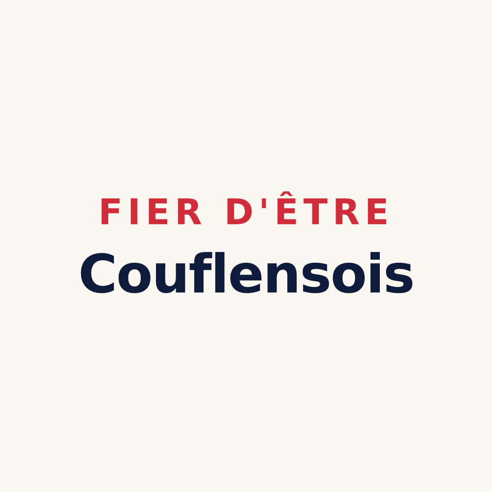 Tasse « Fier d'être Couflensois » — design pour Couflens
