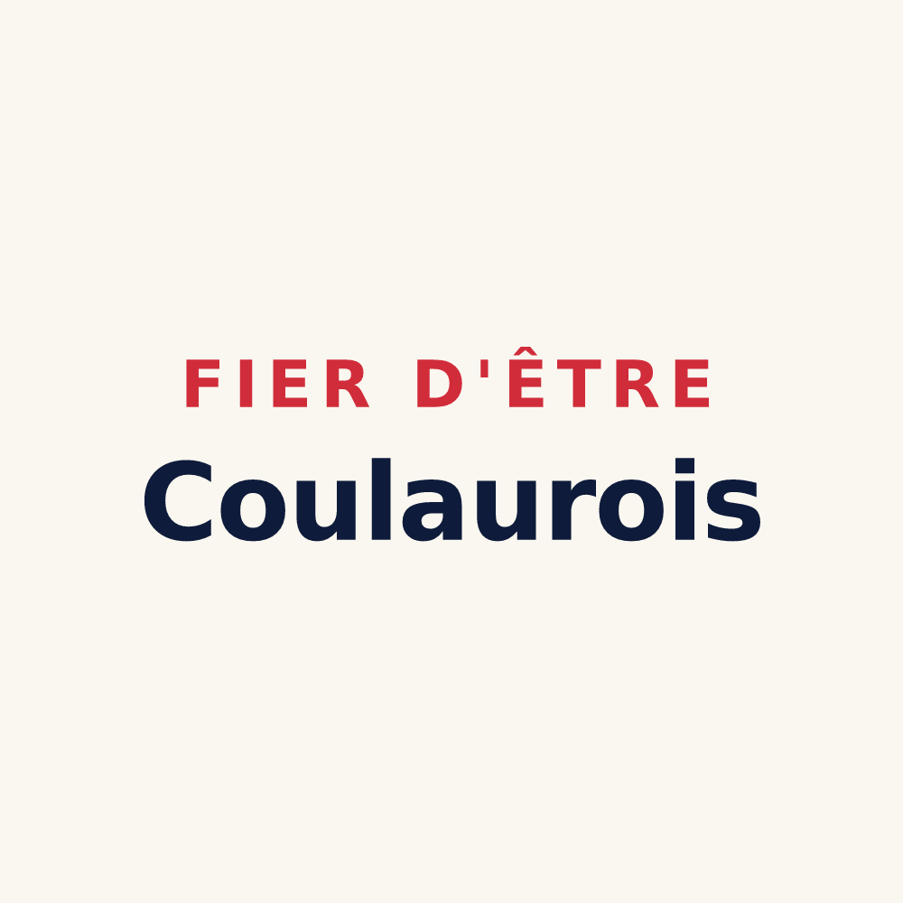 Tasse « Fier d'être Coulaurois » — design pour Coulaures
