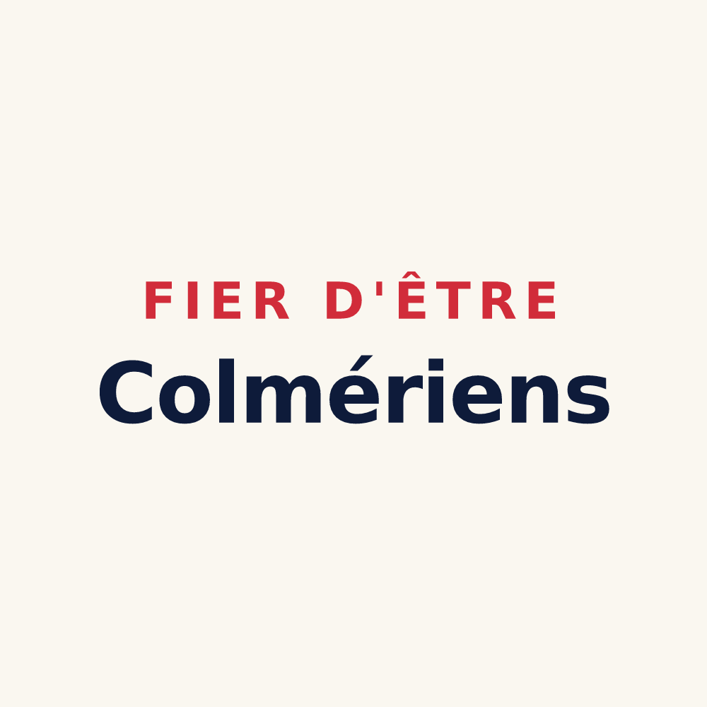 Tasse « Fier d'être Colmériens » — design pour Coulmiers