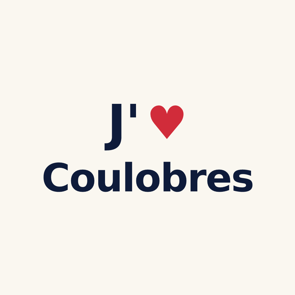 Tasse personnalisée Coulobres — design J'aime Coulobres