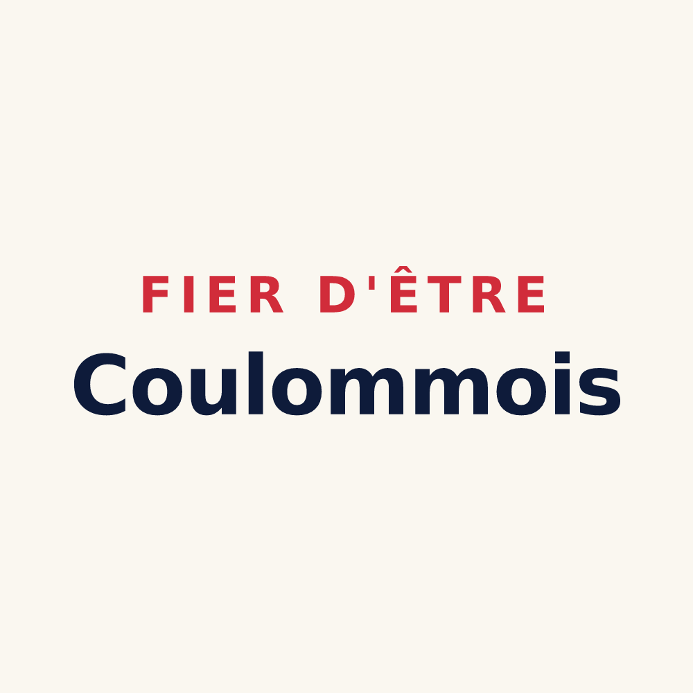 Tasse « Fier d'être Coulommois » — design pour Coulommes-la-Montagne