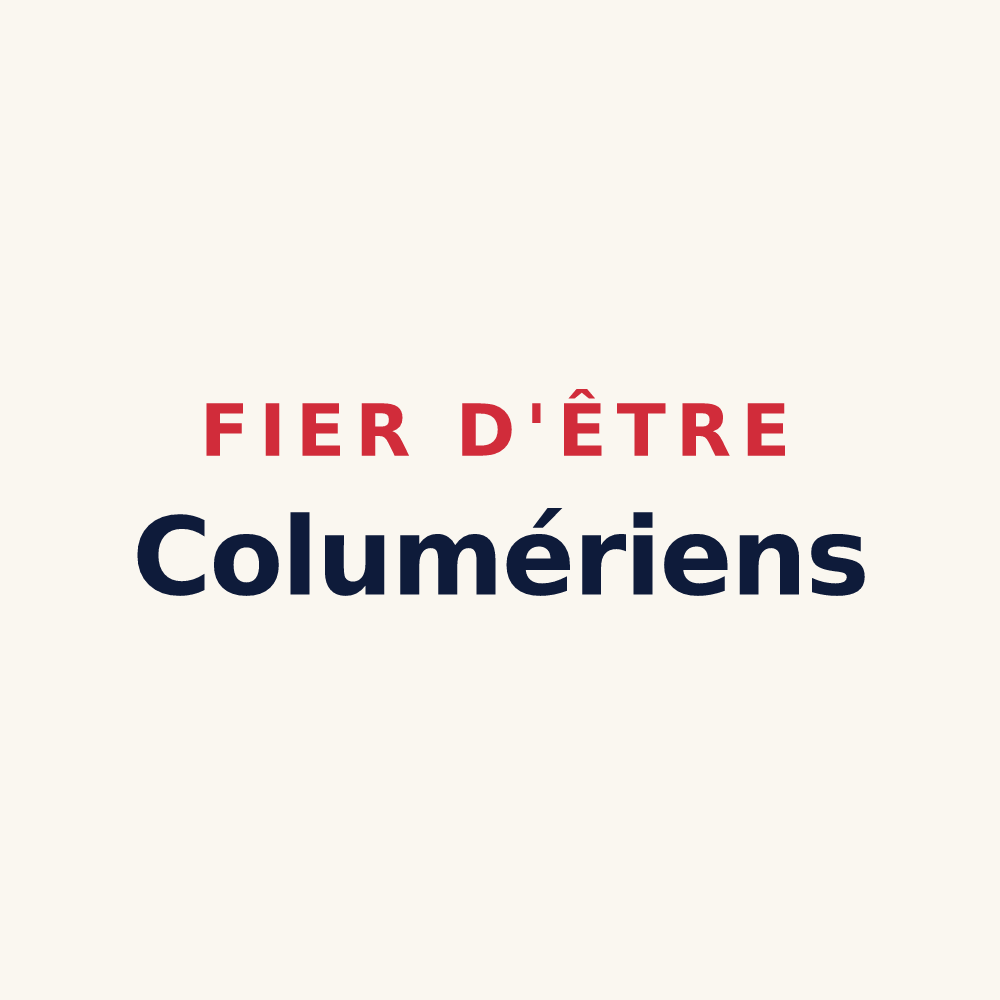 Tasse « Fier d'être Columériens » — design pour Coulommiers-la-Tour