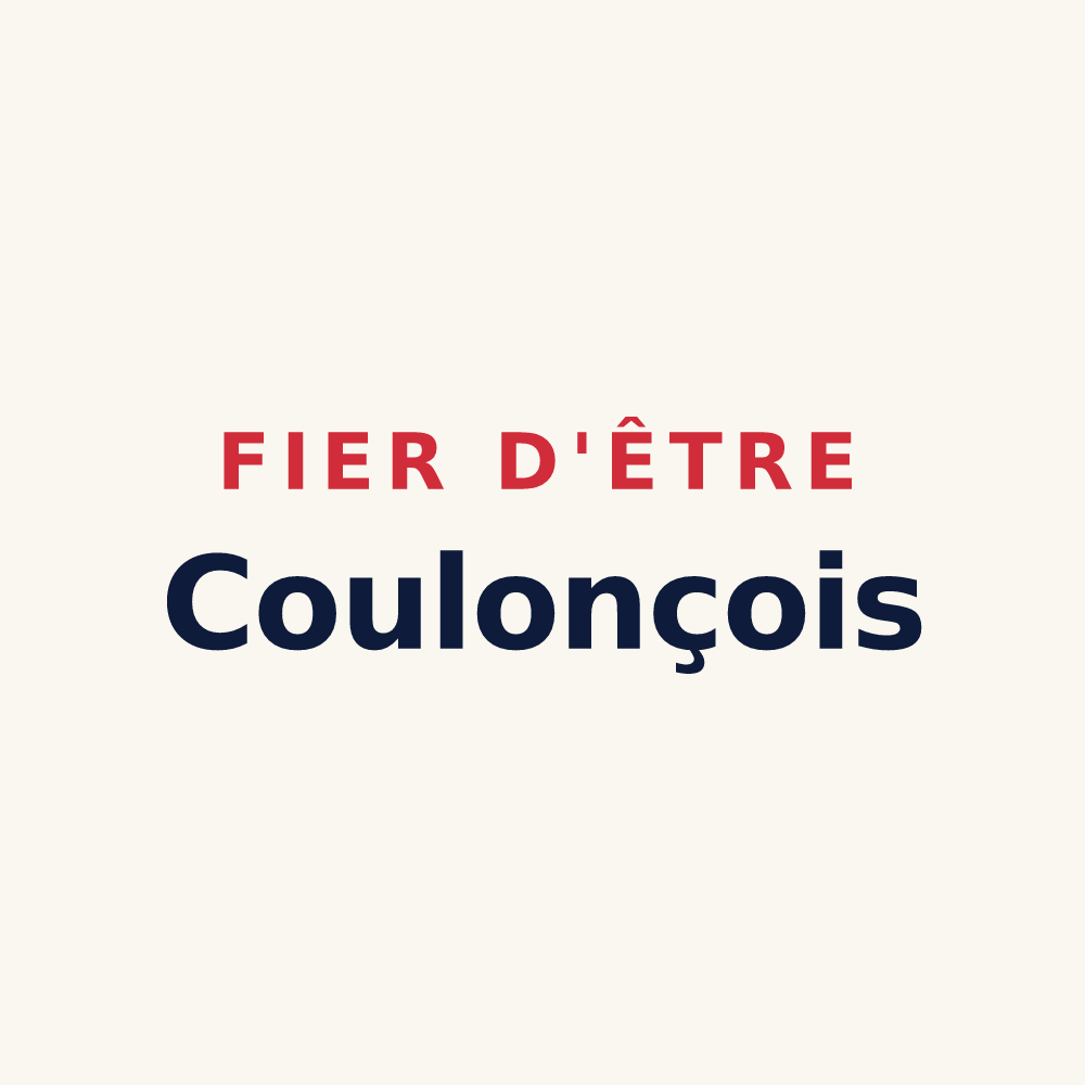 Tasse « Fier d'être Coulonçois » — design pour Coulonces