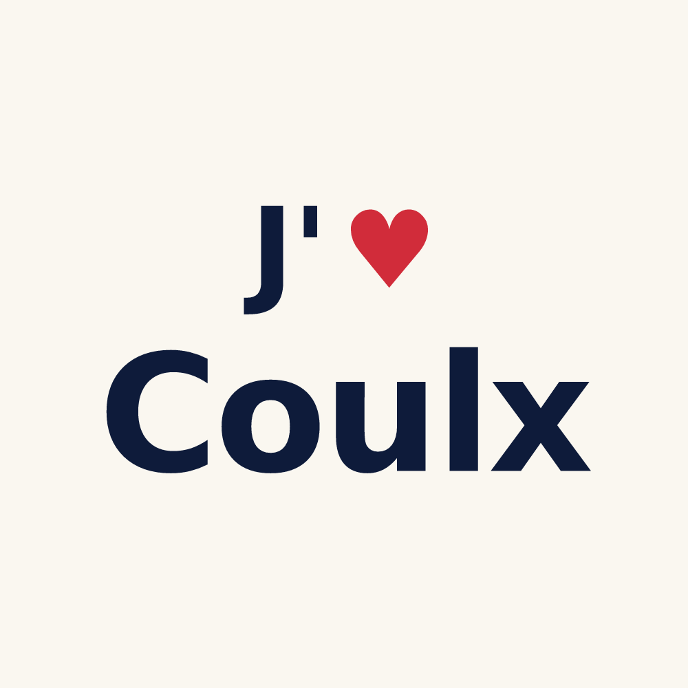 Tasse personnalisée Coulx — design J'aime Coulx