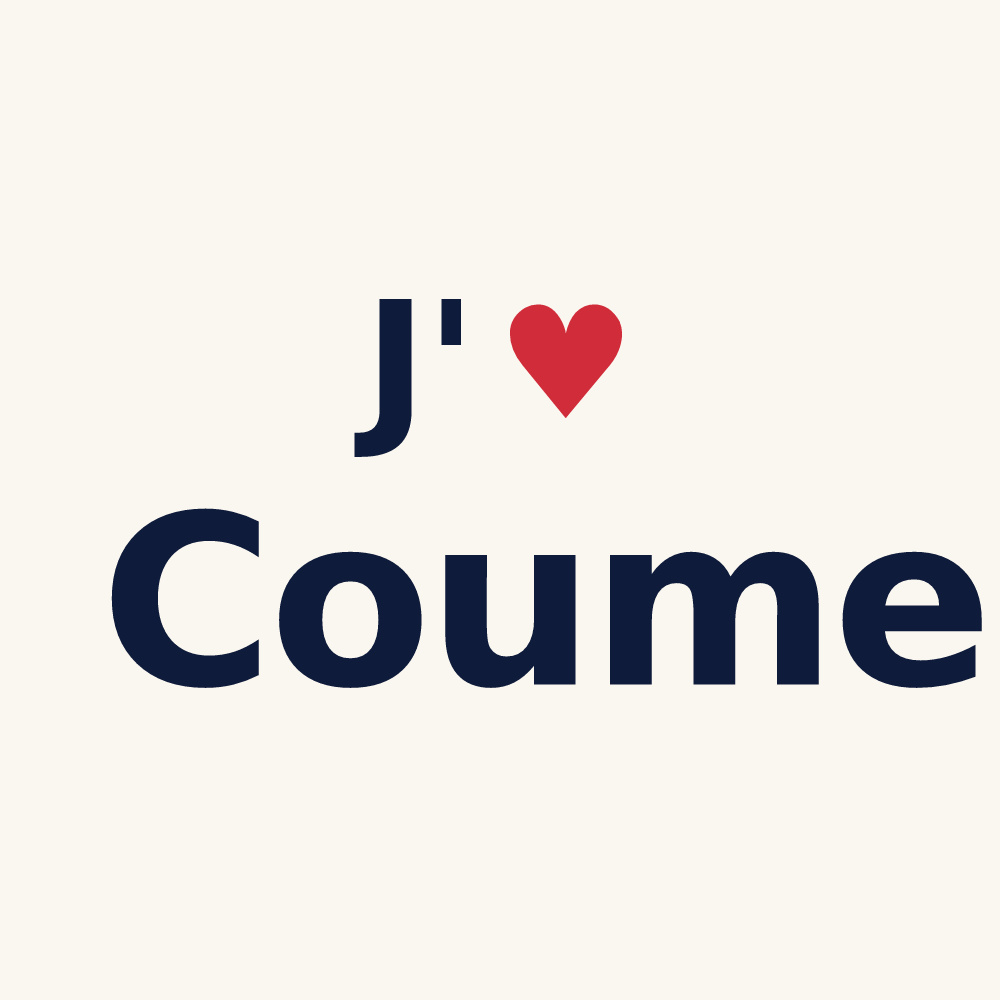 Tasse personnalisée Coume — design J'aime Coume