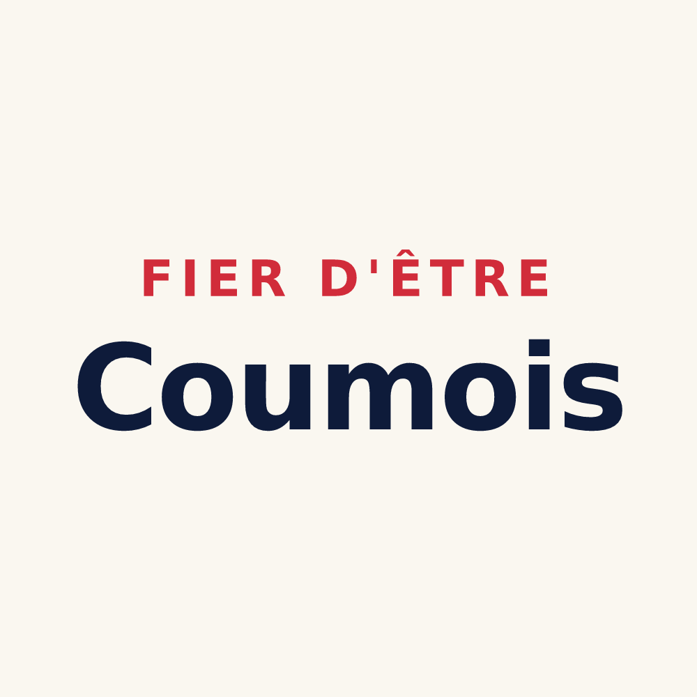 Tasse « Fier d'être Coumois » — design pour Coume
