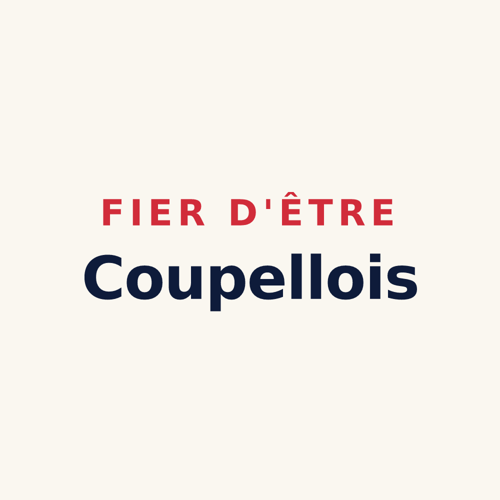 Tasse « Fier d'être Coupellois » — design pour Coupelle-Neuve