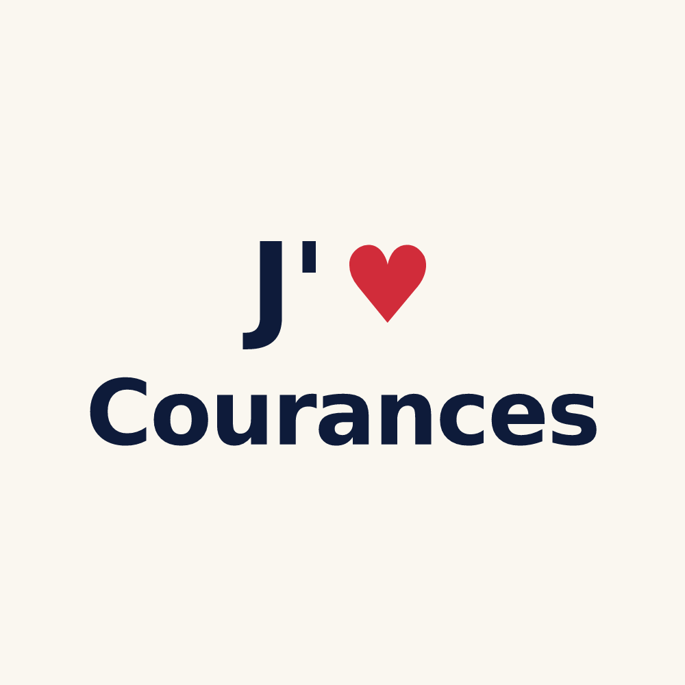 Tasse personnalisée Courances — design J'aime Courances